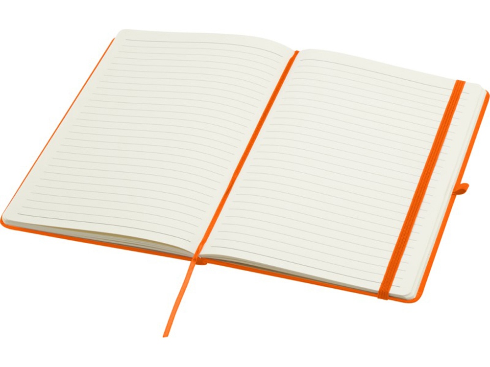 Блокнот Spectrum Plus формата A5 в твердой обложке - Оранжевый