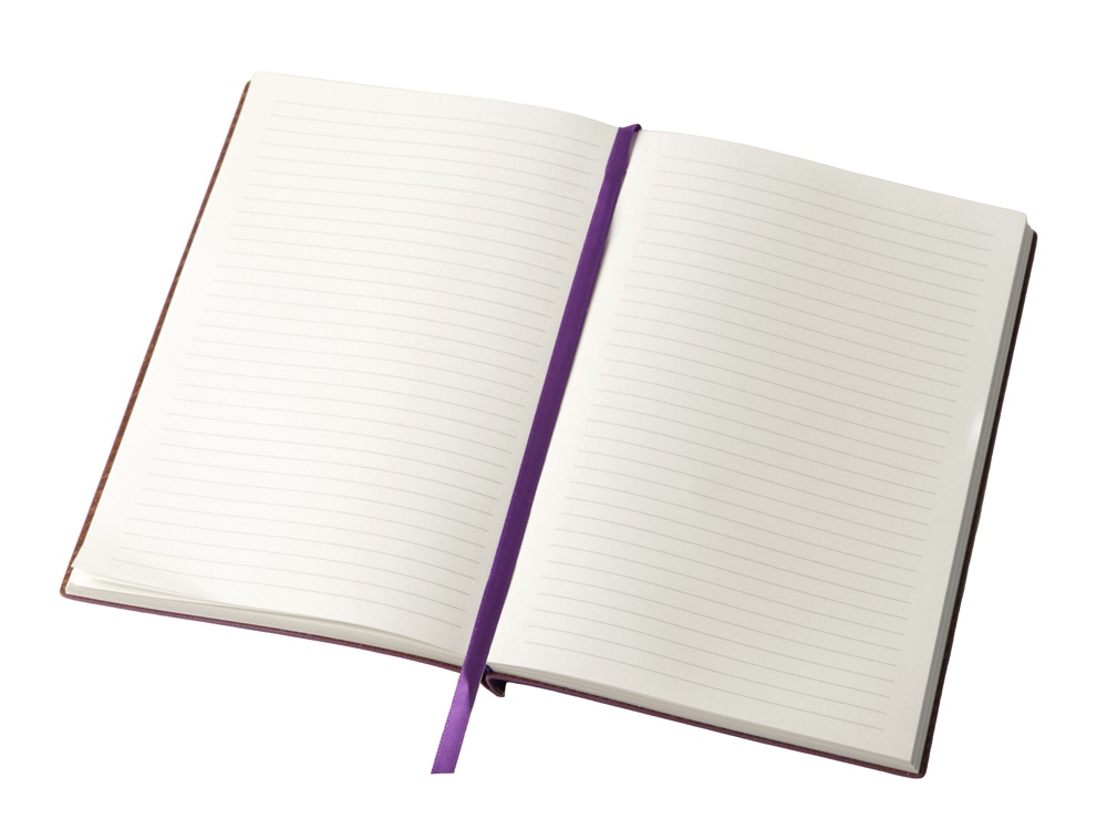 Блокнот А5 Scribe, гибкая обложка, 96 листов 80 гр/м2 , фиолетовый