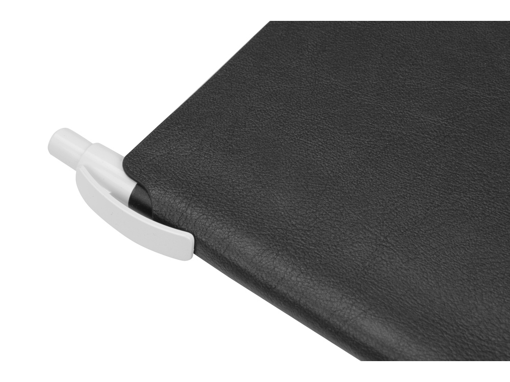 Блокнот Notepeno А5 с тонированными линованными страницами, черный (Р)