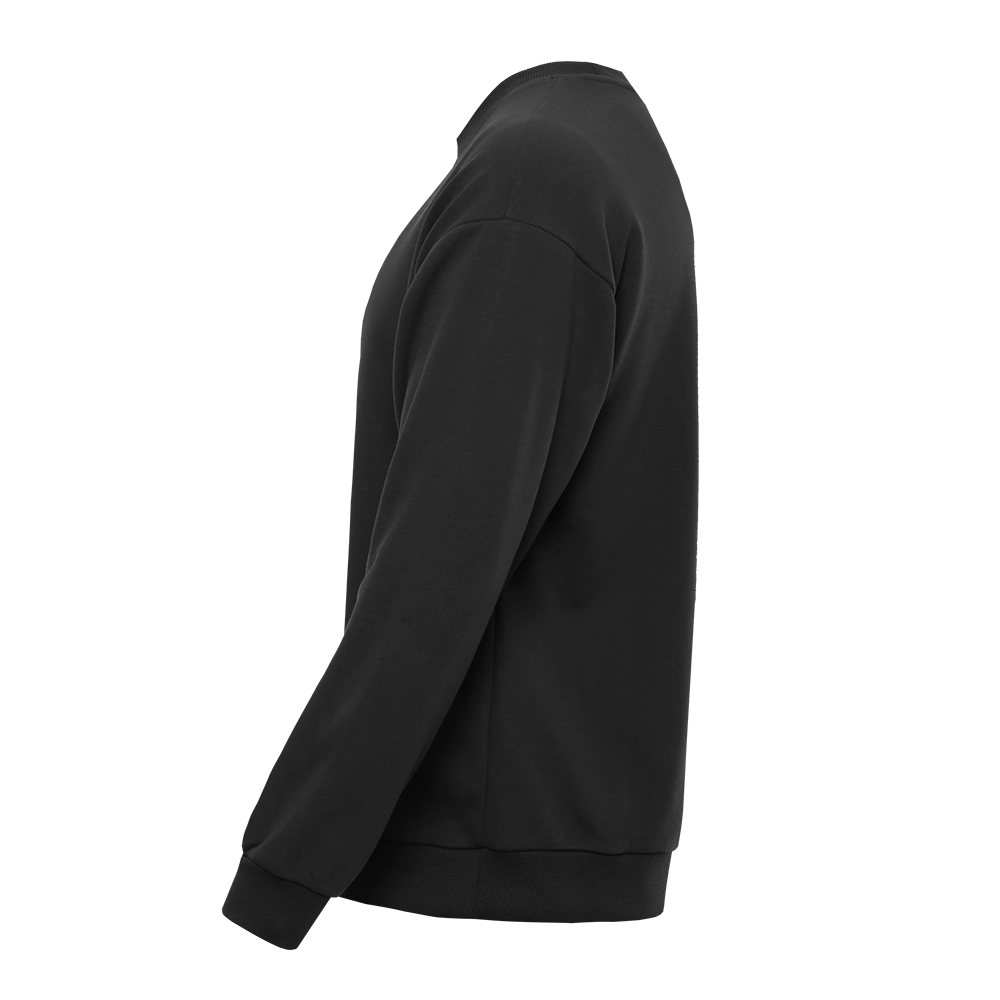 Свитшот унисекс STAN футер без начёса, 350, 96, Чёрный,  (20)  (56/XXXL)