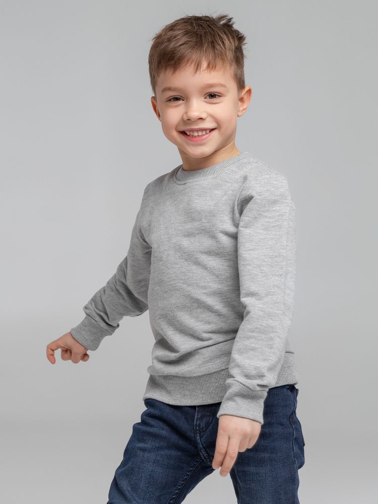 Свитшот Toima Kids 2.0, серый меланж, 12 лет