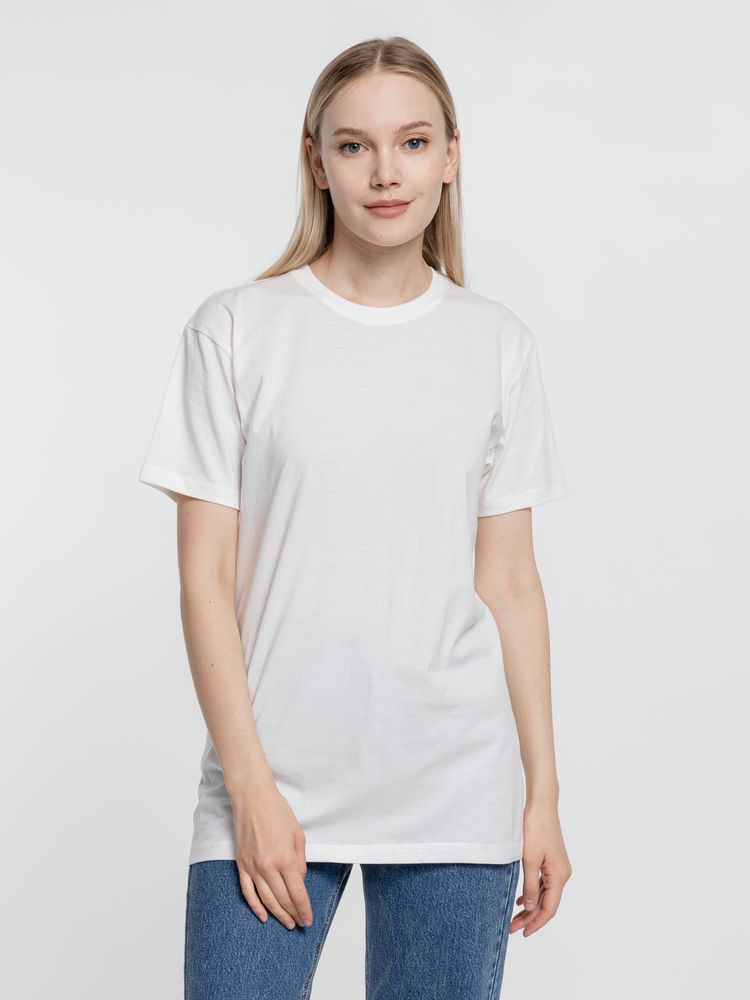 Футболка T-Bolka 160, белая (теплый оттенок), размер 5XL