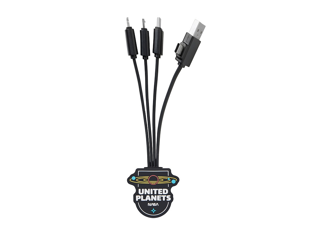 Зарядный кабель 5-в-1 с возможностью изготовления корпуса по индивидуальному дизайну клиента с логотипом  | Print Logo