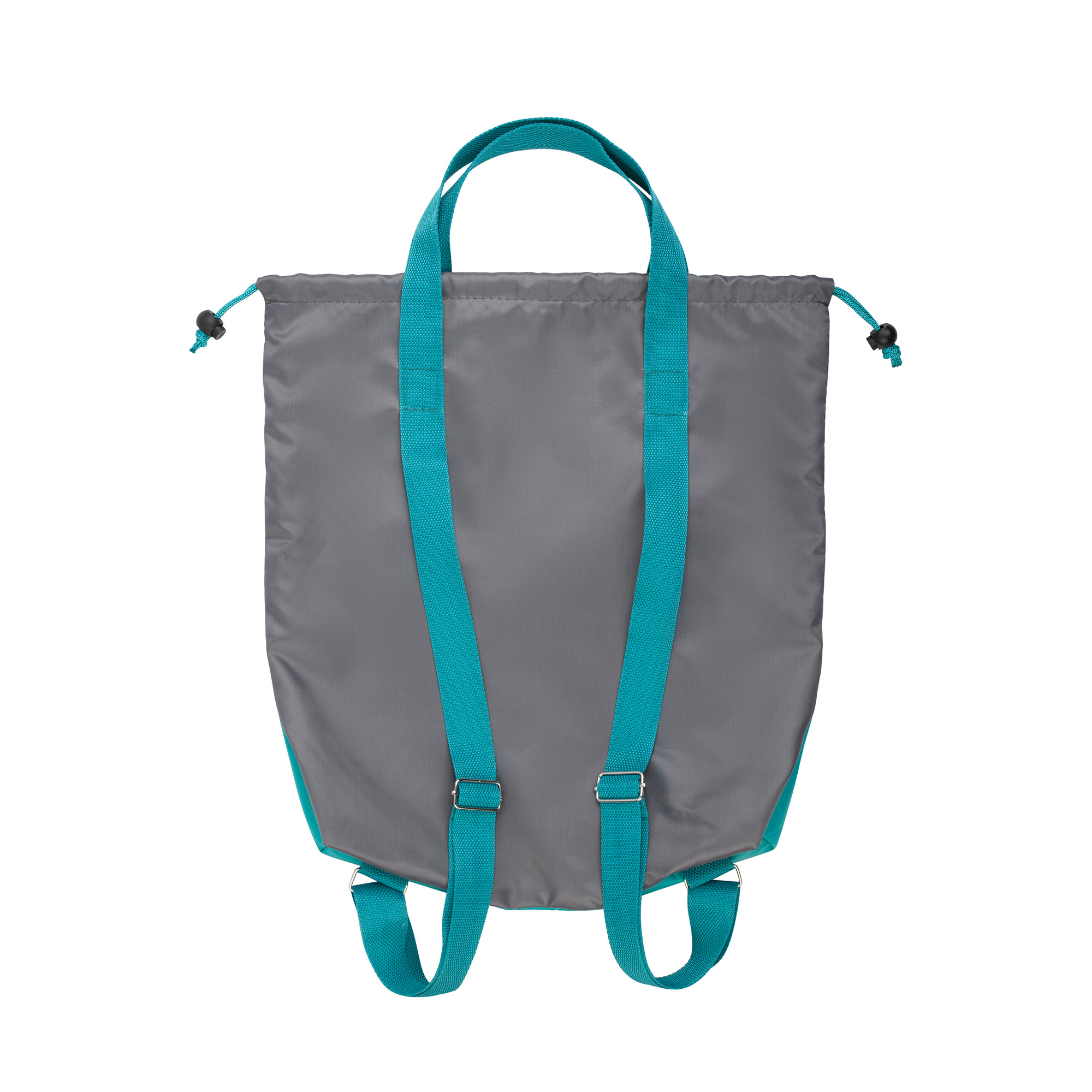 Сумка-рюкзак "Carry", серый с бирюзовым, серый с бирюзовым