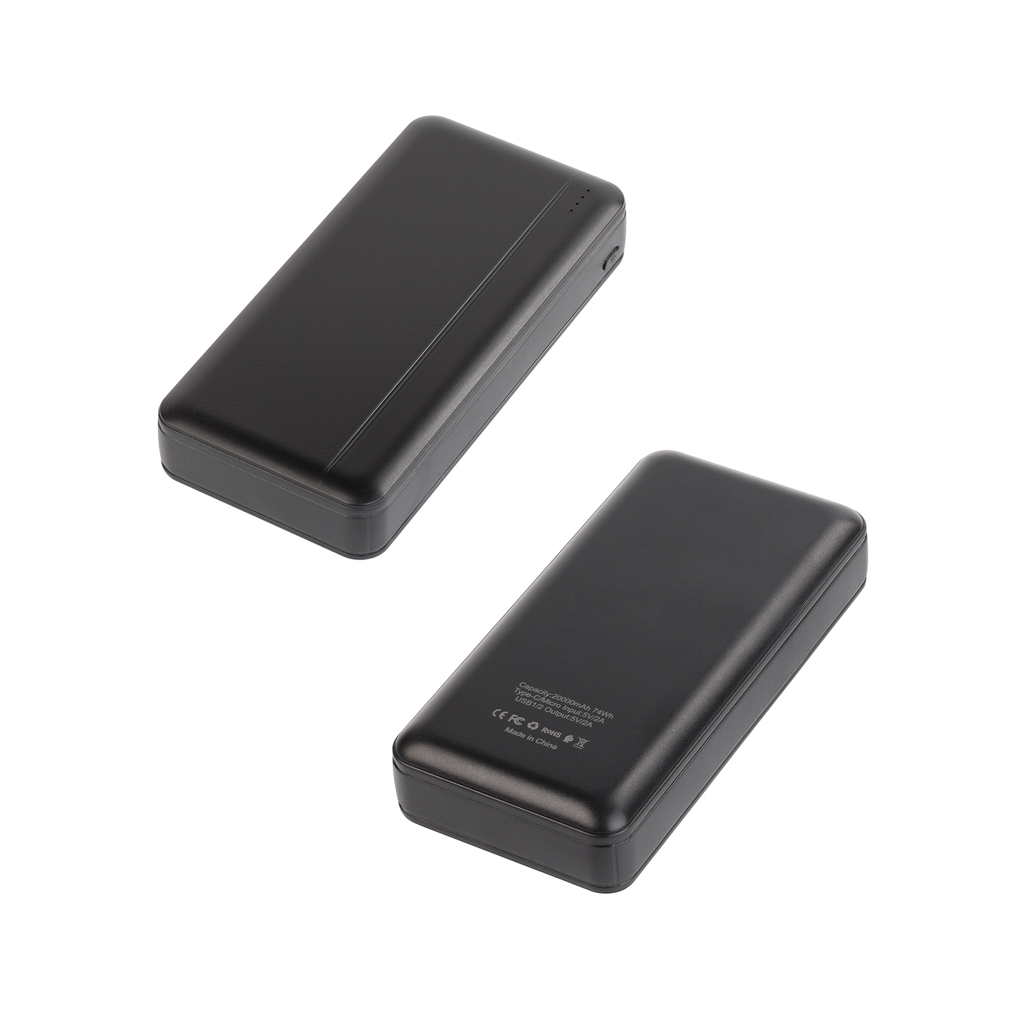 Зарядное устройство "Twenty Matt" 20000 mAh фото на сайте Print Logo.