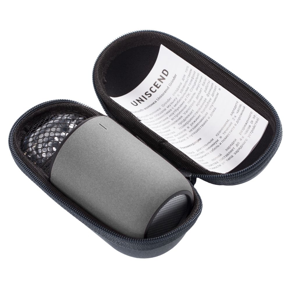 Беспроводная колонка Uniscend Grinder фото на сайте Print Logo.