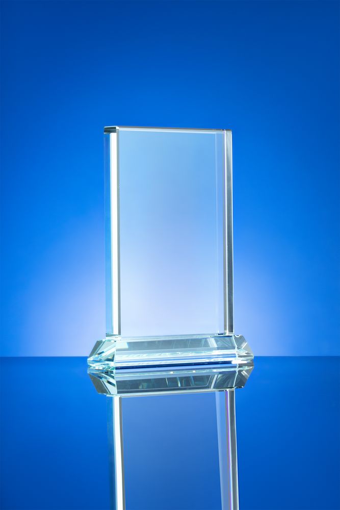 Стела Pictory Rectangle — пример нанесения логотипа () | Print Logo