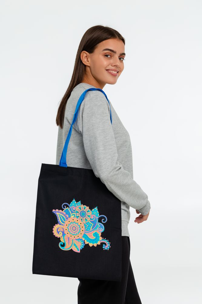 Холщовая сумка «Узор» — пример нанесения логотипа (CoolColor) | Print Logo