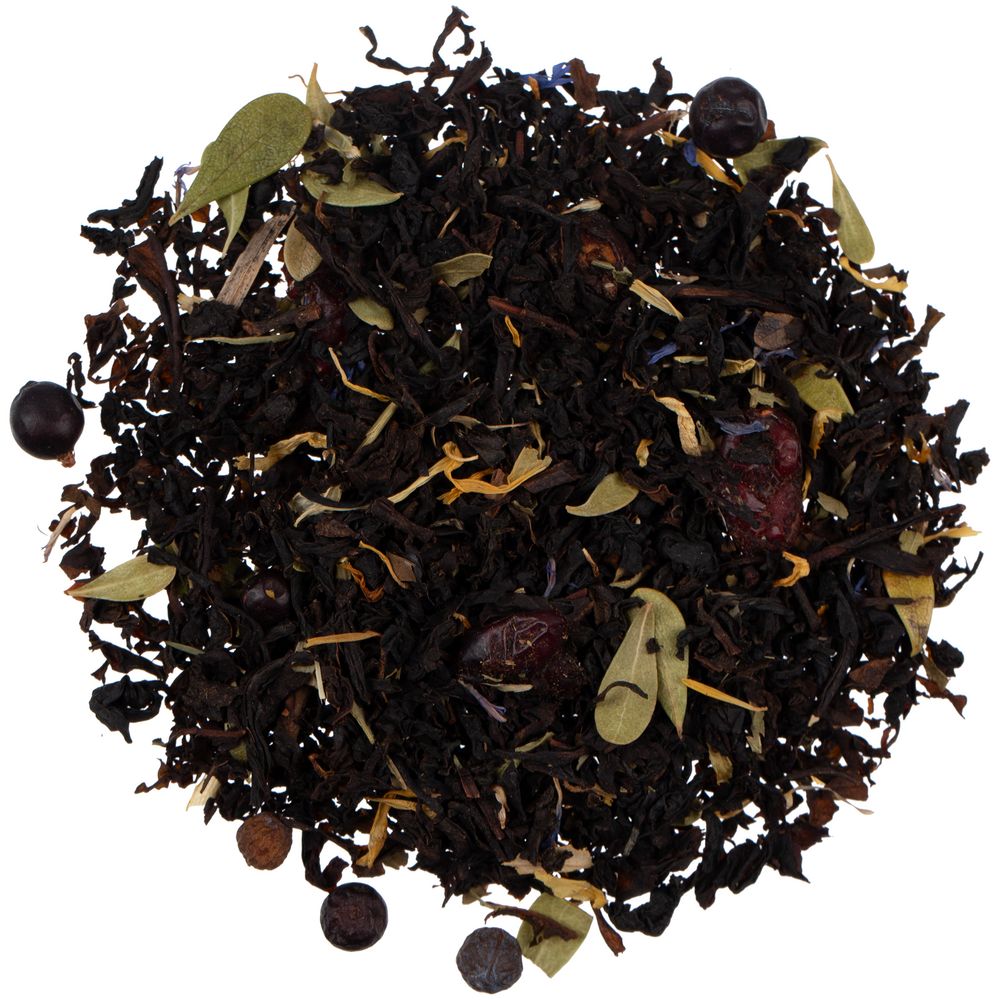 Чай черный «Черничный пирог» фото на сайте Print Logo.