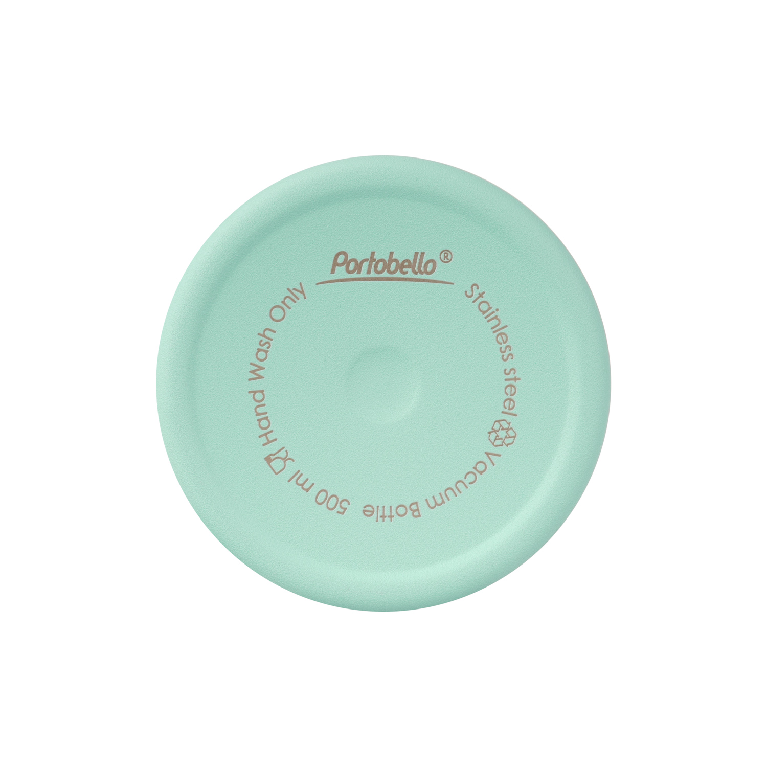 Термобутылка вакуумная герметичная Соренто (Sorento), серая, гладкое покрытие — пример нанесения логотипа (Portobello Термокружки) | Print Logo