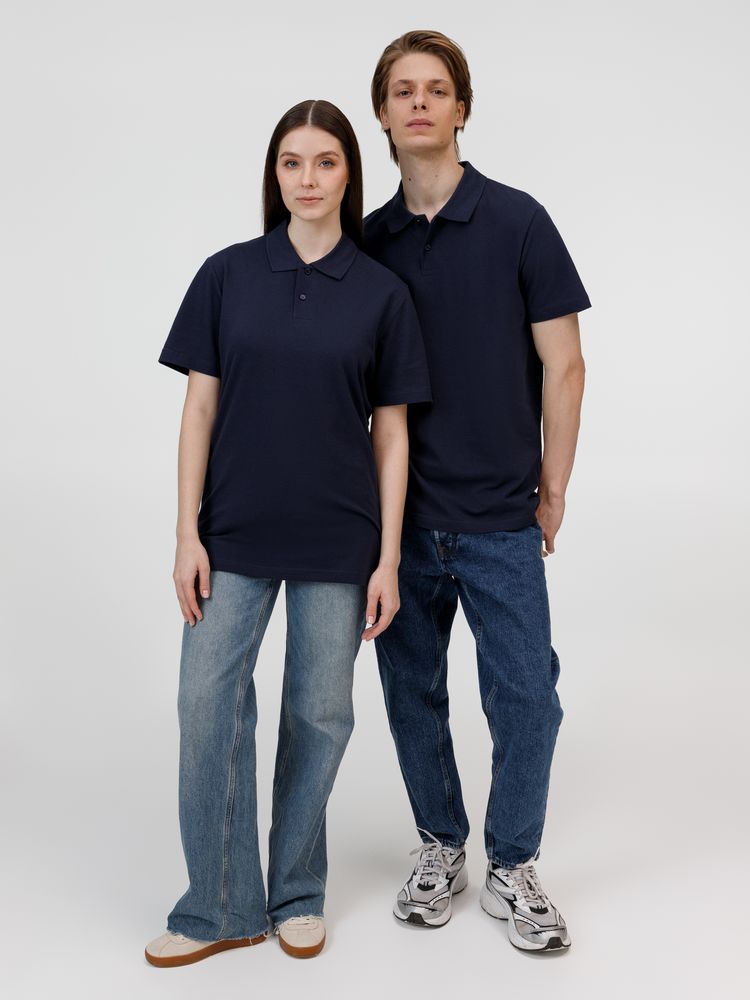 Рубашка поло унисекс Pulse, кобальт (темно-синяя), размер XL