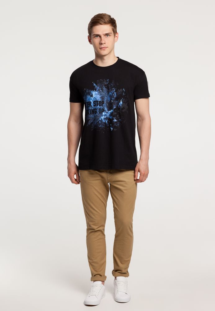 Футболка Look Up, черная, размер S