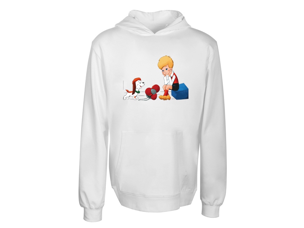 Худи из хлопка френч-терри 220 г/м2 Карлсон с логотипом Союзмультфильм x Oasis | Print Logo