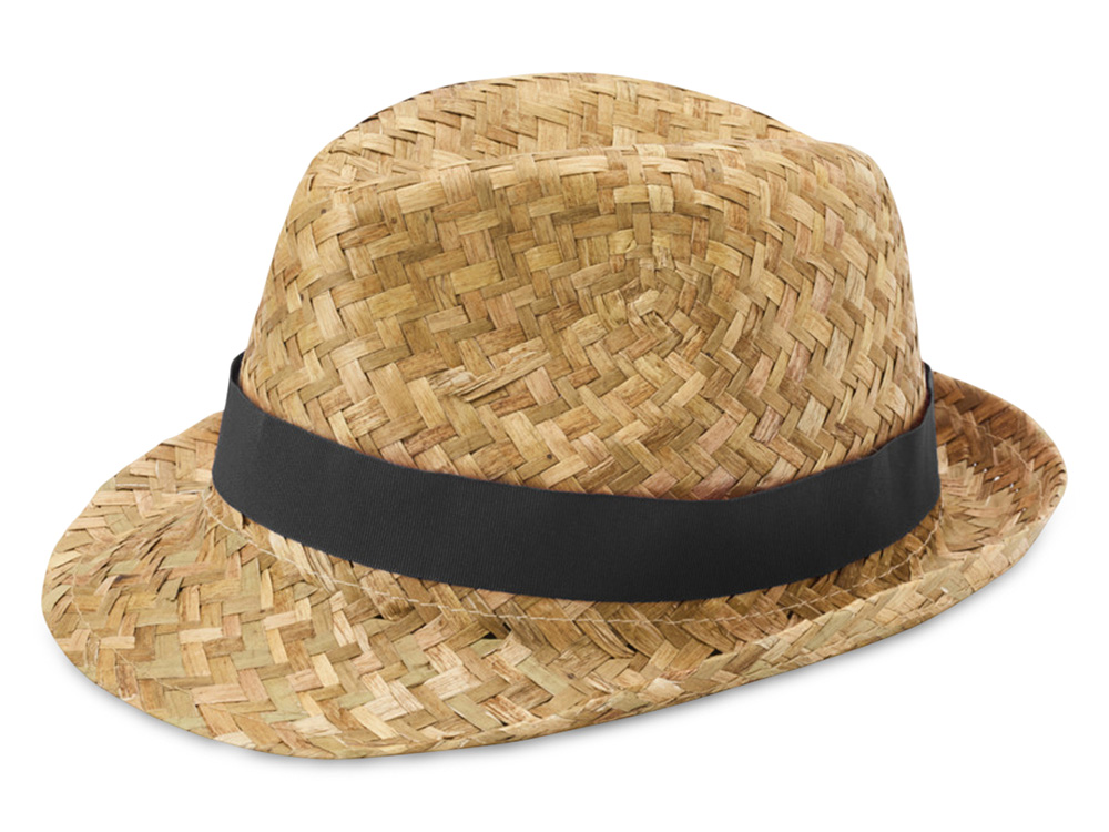 Шляпа из натуральной соломы PRICUS с логотипом  | Print Logo