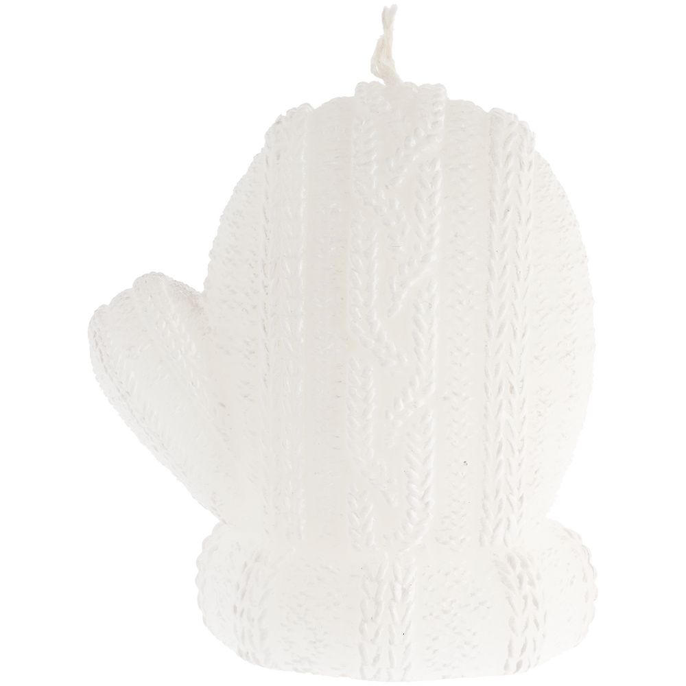 Свеча Kniteam, варежка — пример нанесения логотипа (сделано в России) | Print Logo