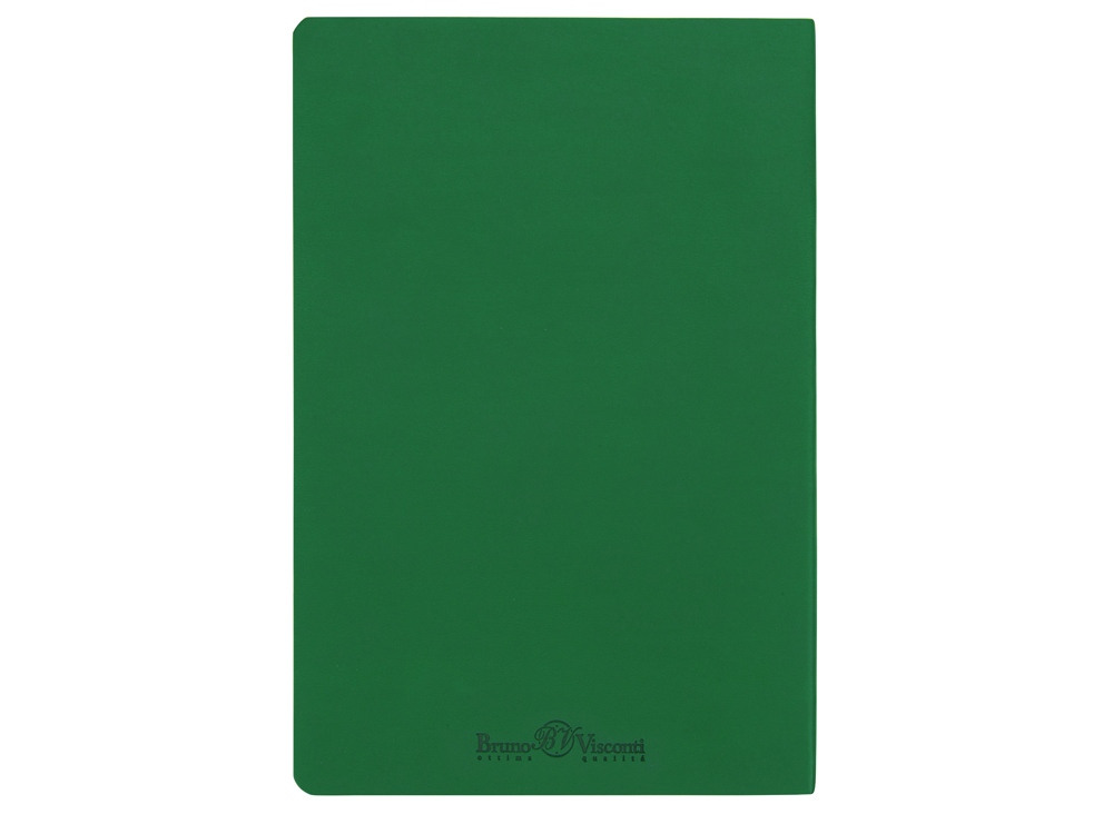 Ежедневник А5 недатированный Megapolis Velvet Flex, зеленый