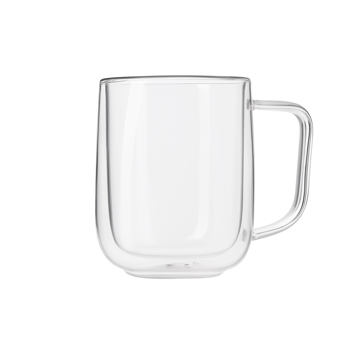 Кружка стеклянная с двойными стенками Виора (Viora) фото на сайте Print Logo.