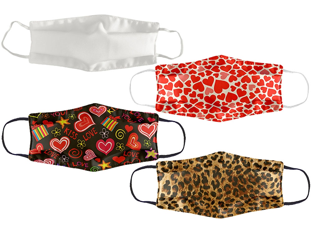 Маска для лица многоразовая с полноцветной запечаткой в крое, M-L с логотипом  | Print Logo