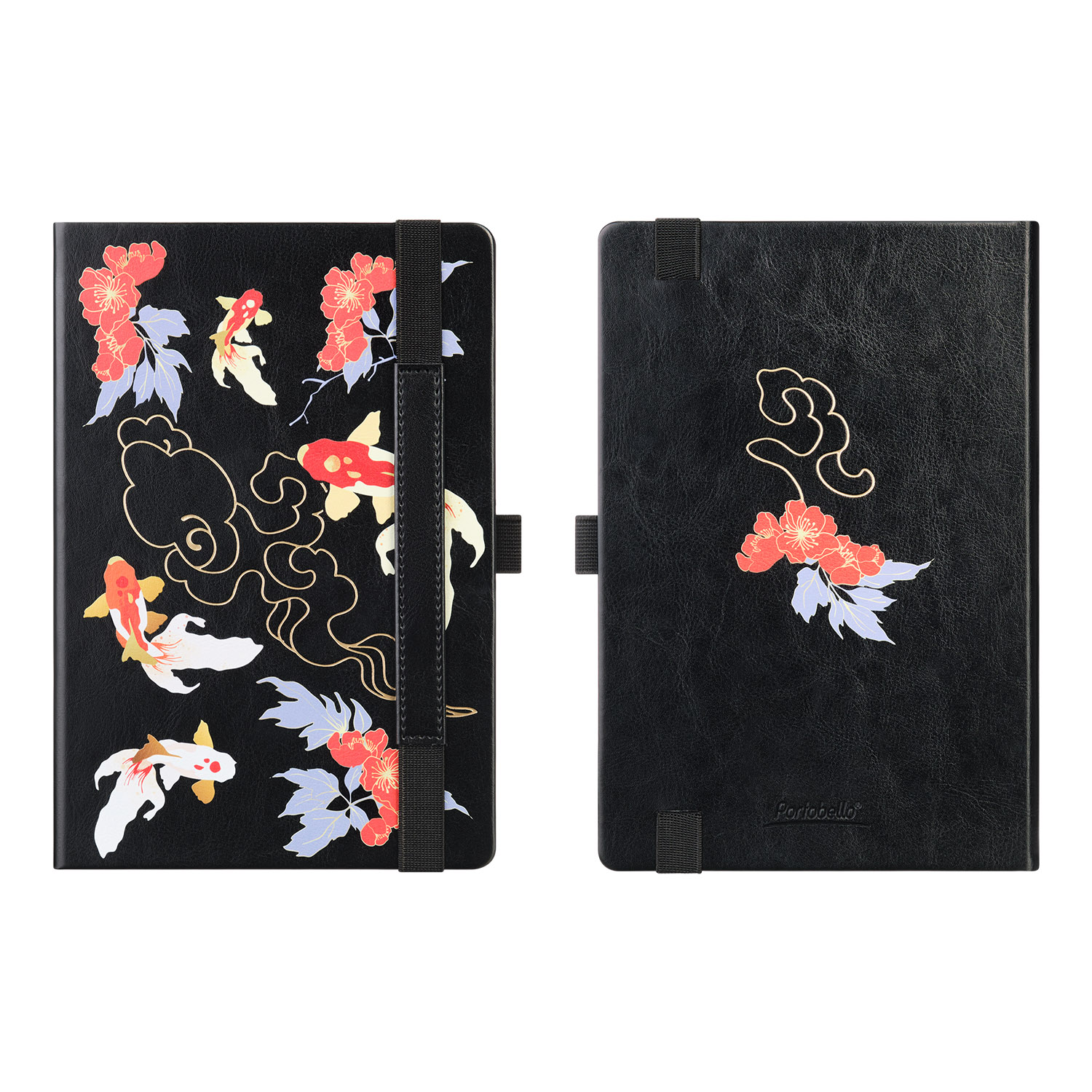 Ежедневник Гэлакси (Galaxy) недатированный, жесткая обложка, срез голограф. фольга, черный