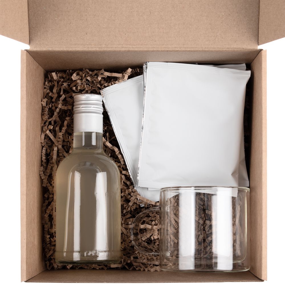 Набор Kaffetique с логотипом сделано в России | Print Logo