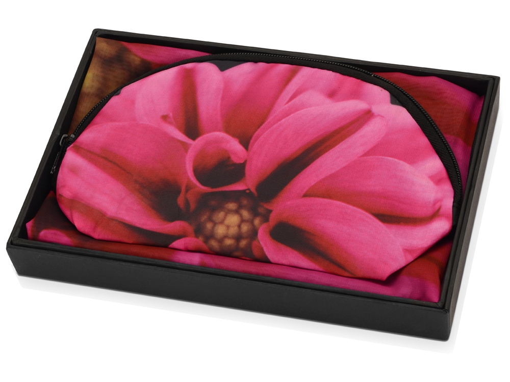 Набор Георгин: косметичка и шарф