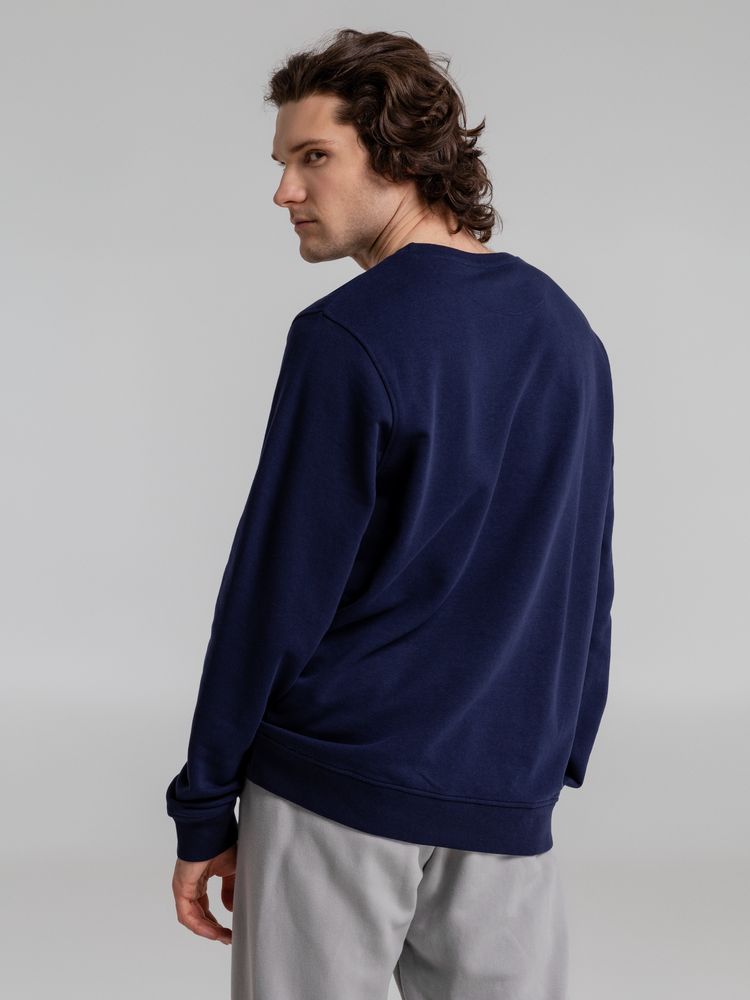 Свитшот унисекс BNC Inspire (Organic), темно-синий, размер M