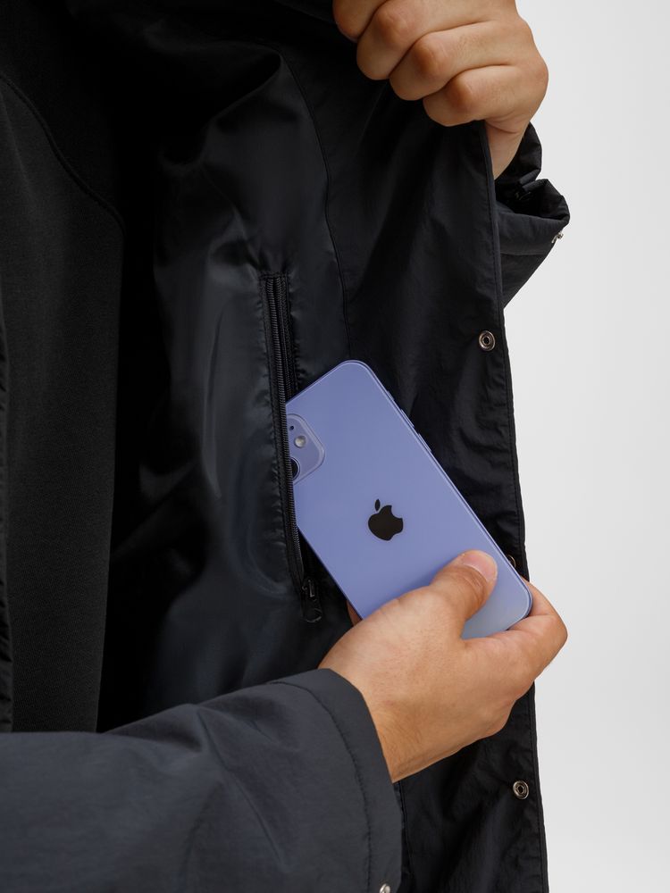 Куртка унисекс Veter, черная, размер XL/XXL