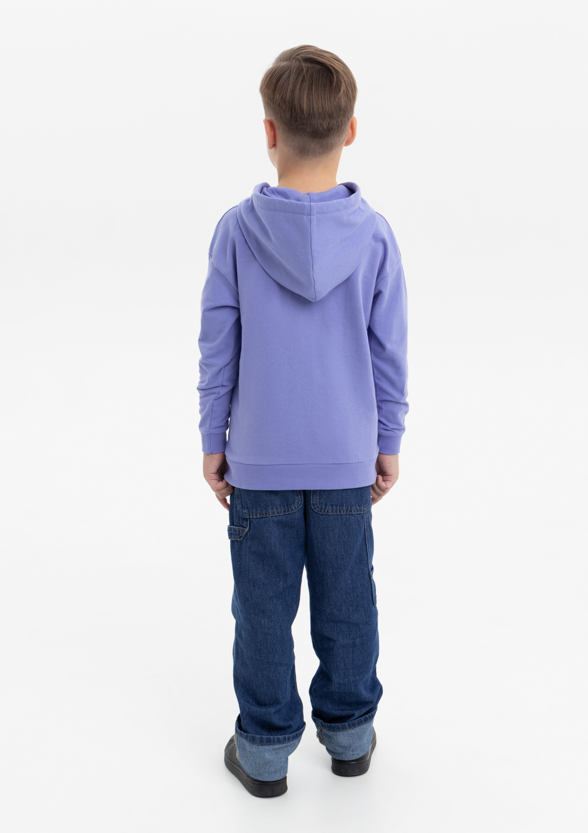 Худи детское STAN футер без начеса 260, 23J, Сливовый,  (95)  (10/10 лет)