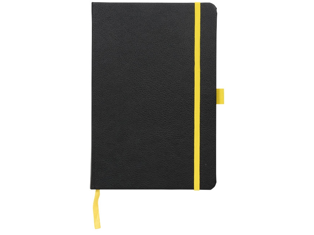 Блокнот А5 Lasercut, черный/желтый