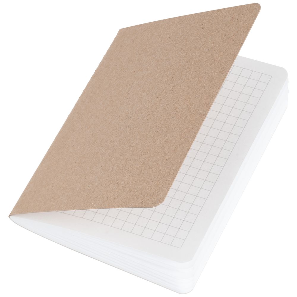 Блокнот Sandy, крафт с логотипом сделано в России | Print Logo