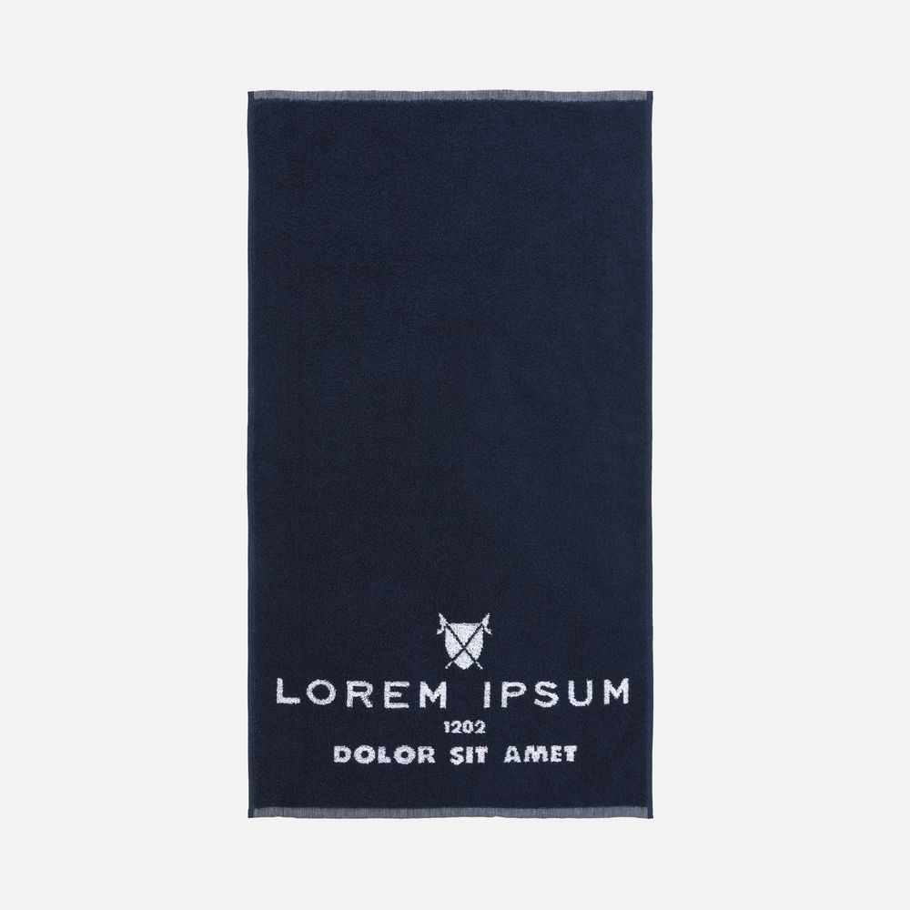 Полотенце на заказ Surpass с пестротканым логотипом фото на сайте Print Logo.