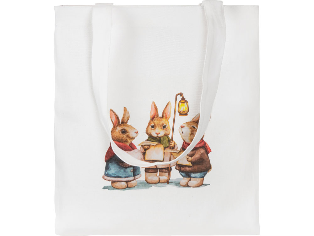 Сумка Element из хлопка для покупок, 180 г, белый (Р)