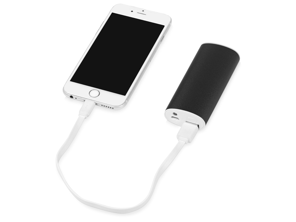 Портативное зарядное устройство Квазар, 4400 mAh, черный