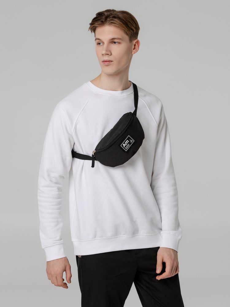 Поясная сумка с патчами «Химия состояний» — пример нанесения логотипа (Соль) | Print Logo