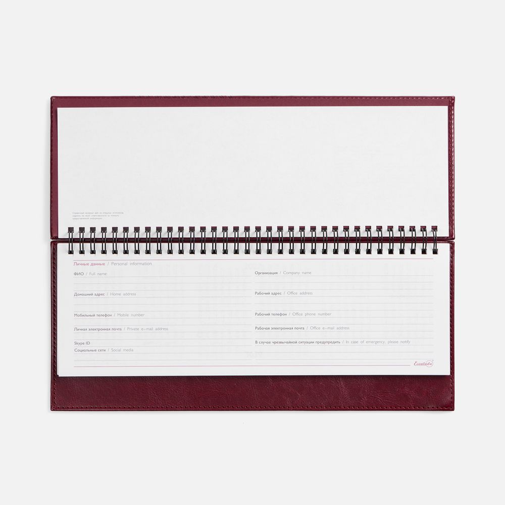 Планинг Faro, датированный