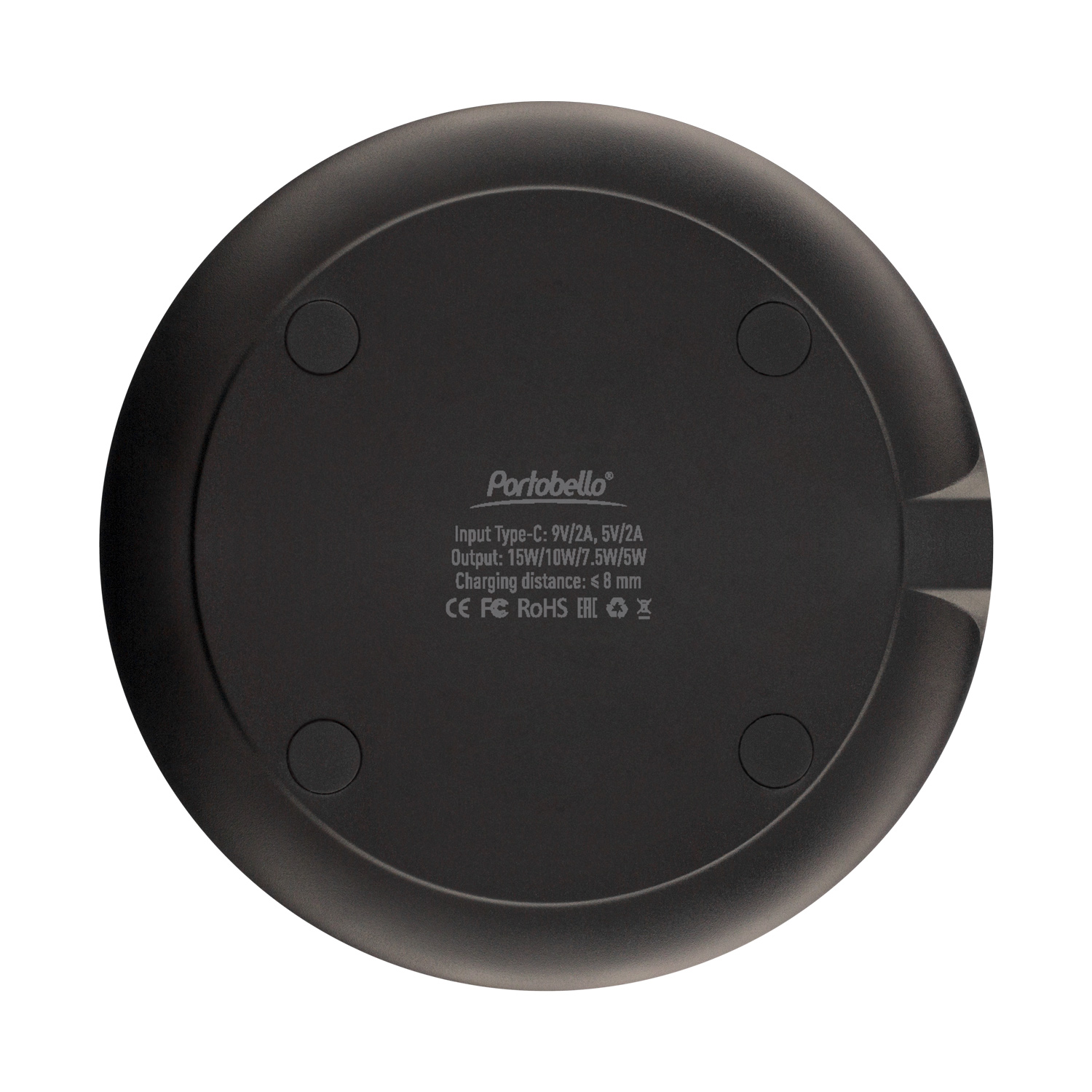 Беспроводное зарядное устройство 15W Volta фото на сайте Print Logo.