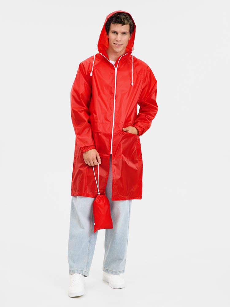 Дождевик Rainman Zip Pro красный, размер S