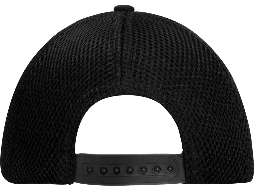 Бейсболка с сеткой Newport, белый/черный