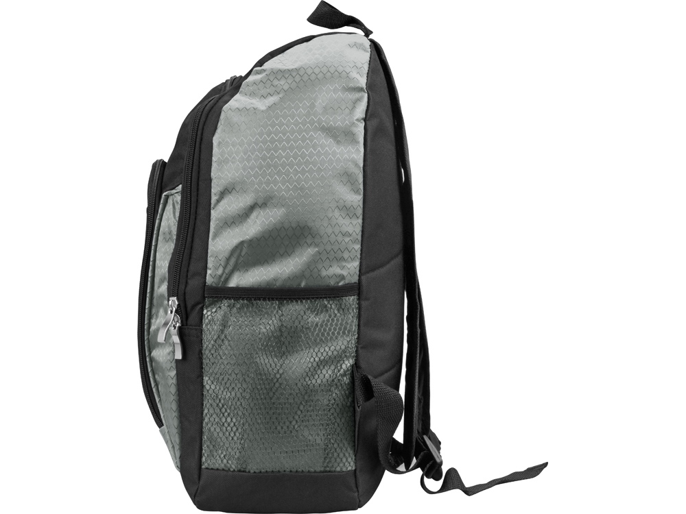 Рюкзак Орегон, черный/серебристый