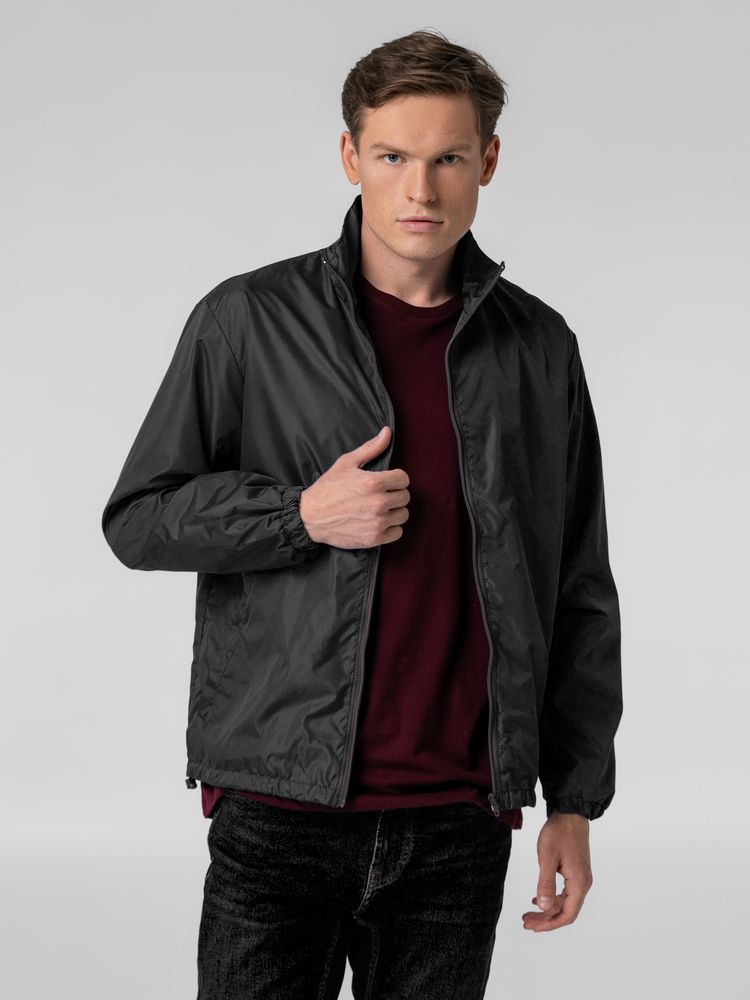 Ветровка Kivach Basic, темно-серая (графит), размер 3XL