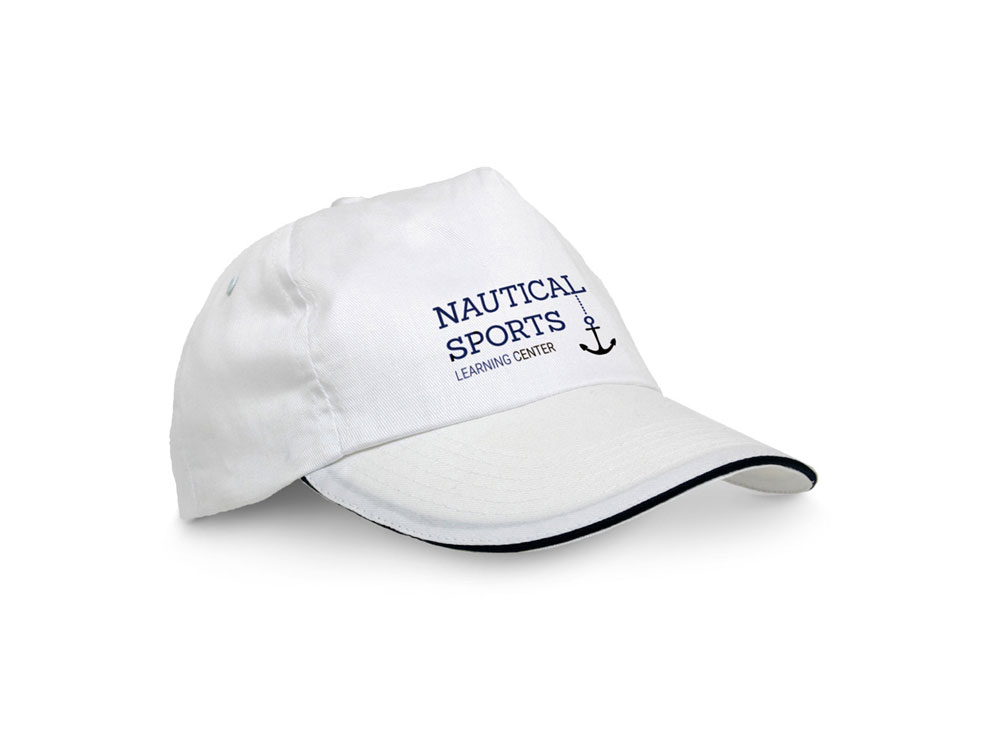 CLAIRE. Бейсболка sandwich, Белый