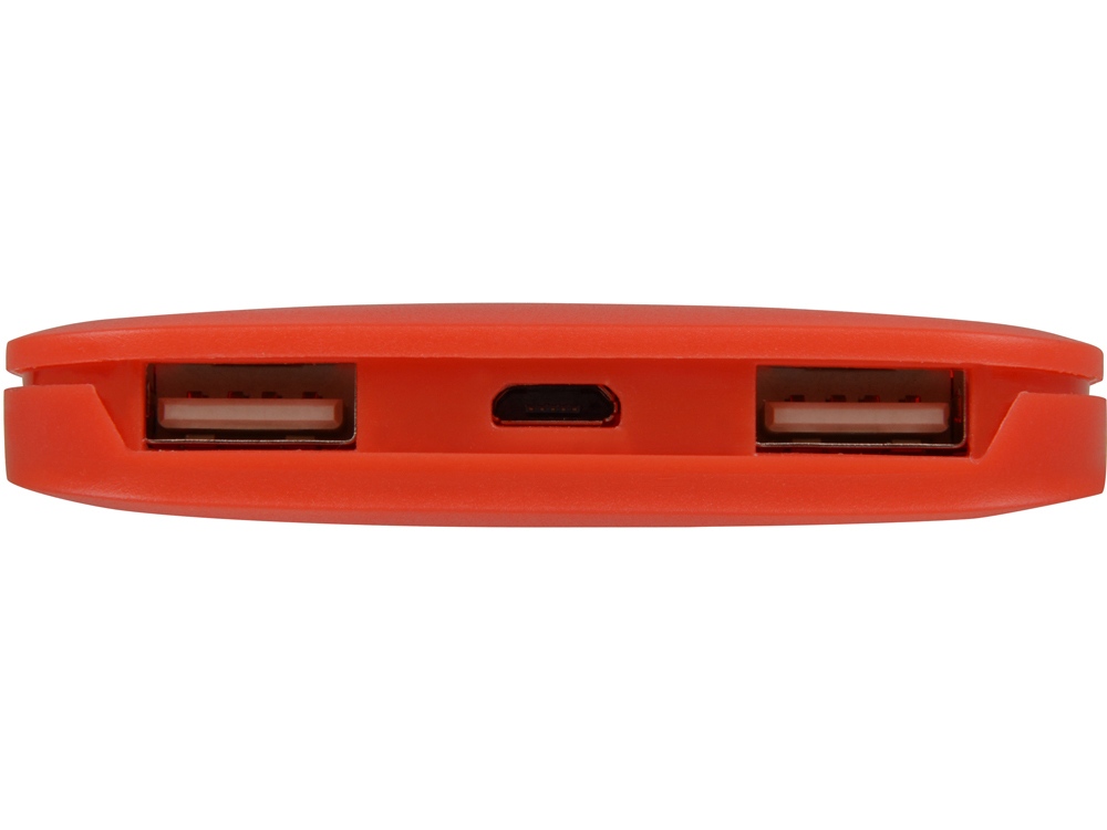 Портативное беспроводное зарядное устройство Impulse, 4000 mAh, красный