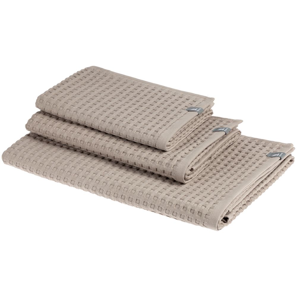 Полотенце вафельное Piquee, среднее фото на сайте Print Logo.