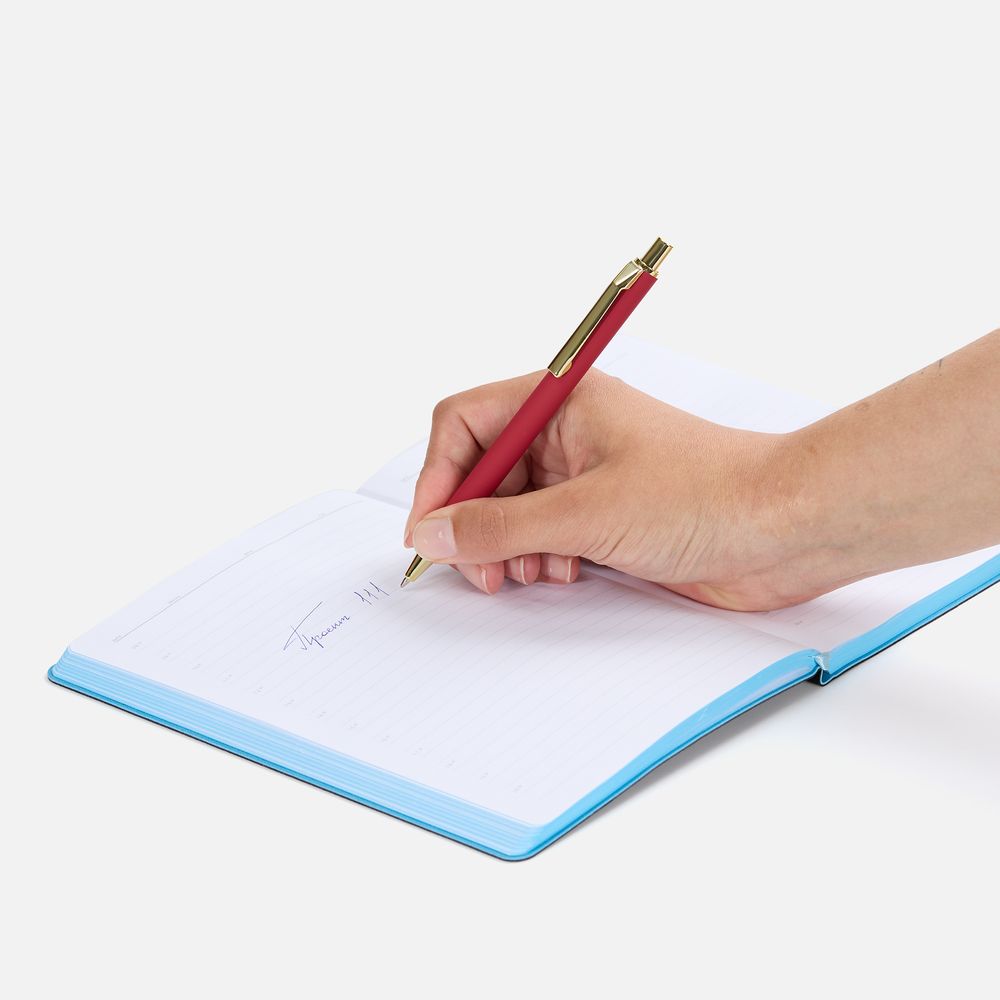 Ручка шариковая Lobby Soft Touch Gold