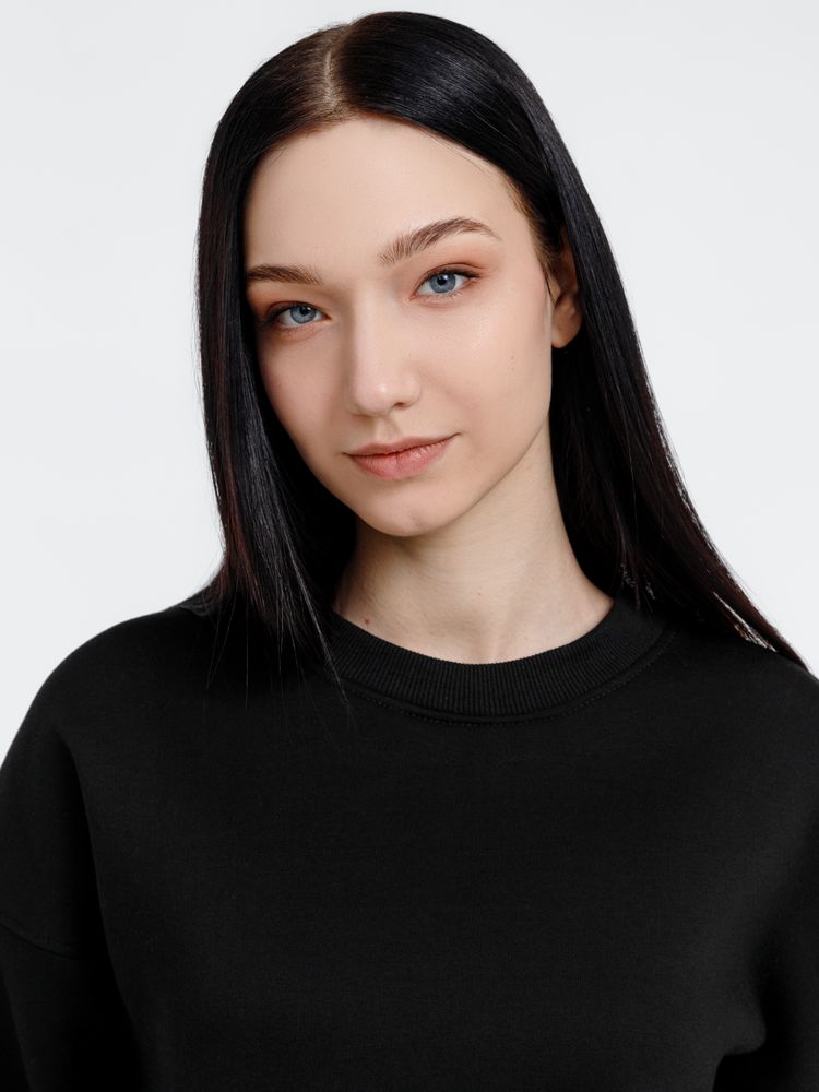 Свитшот оверсайз унисекс True Self фото на сайте Print Logo.