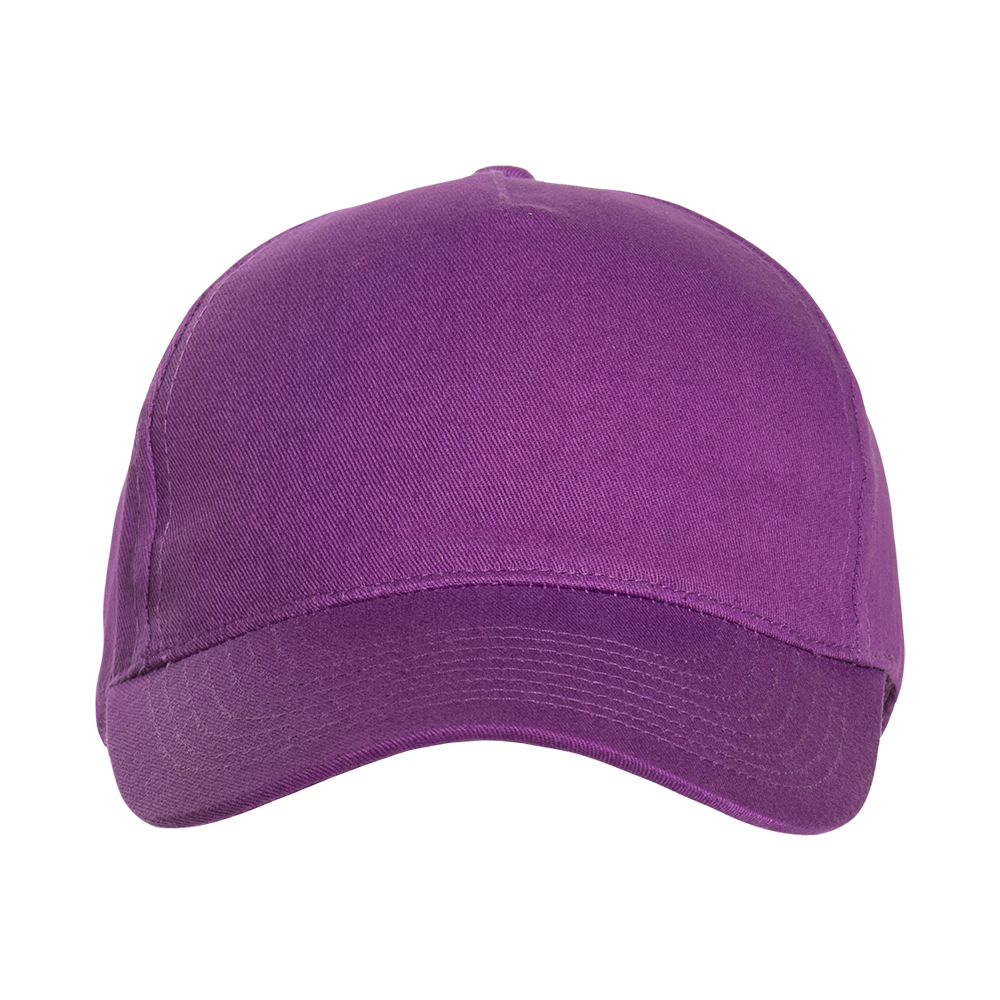 Бейсболка STAN 5 клиньев хлопок 150, 10L, Фиолетовый,  (94)  (56-58/ONE SIZE)