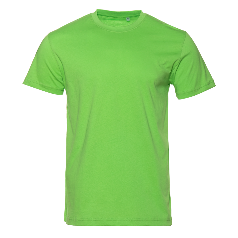 Футболка унисекс STAN, хлопок 150, 51, Ярко-зелёный,  (26)  (44/XS)