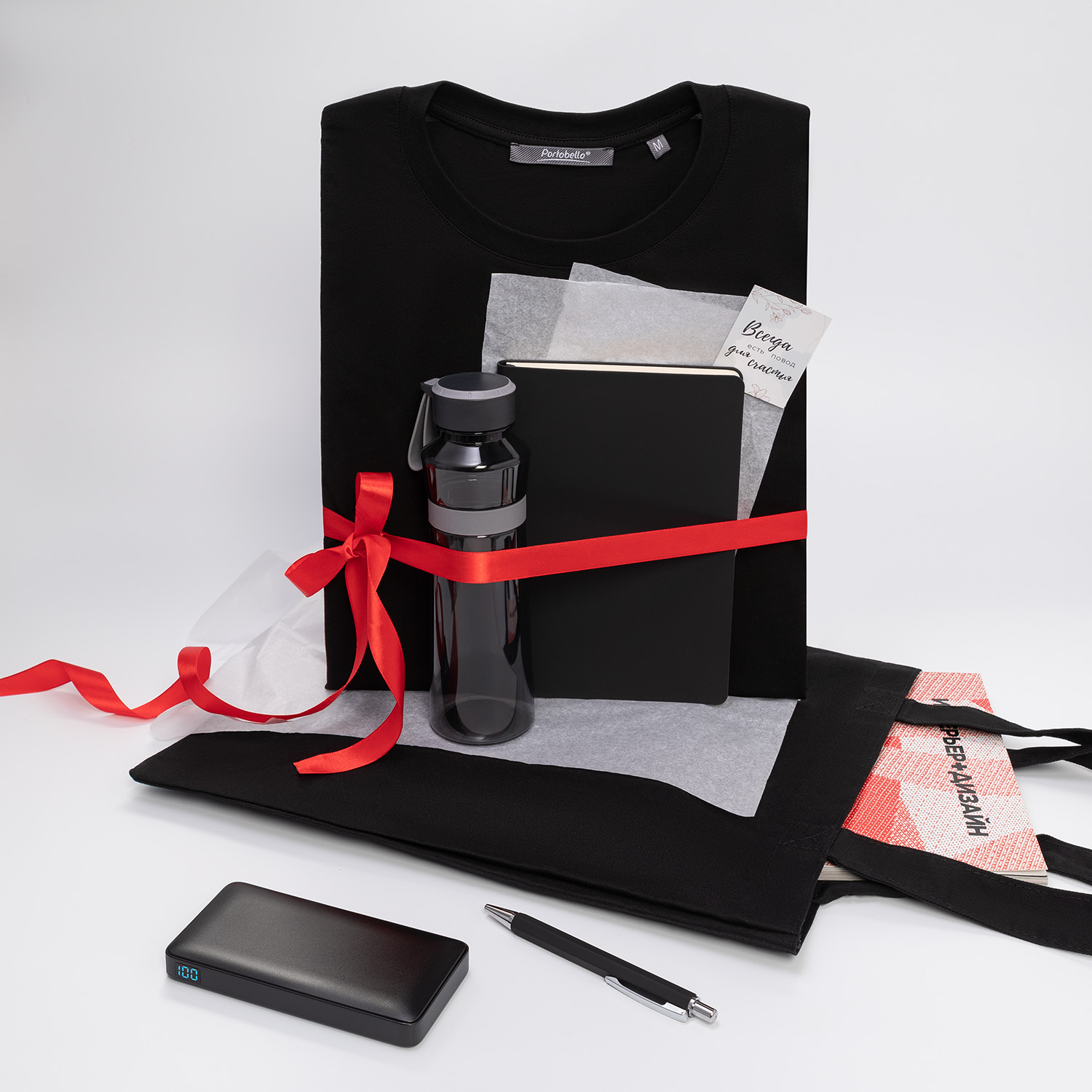 Внешний аккумулятор с цветной подсветкой Анкор Макс Плюс PD (Ancor PD Max Plus) 10000 mAh, черный