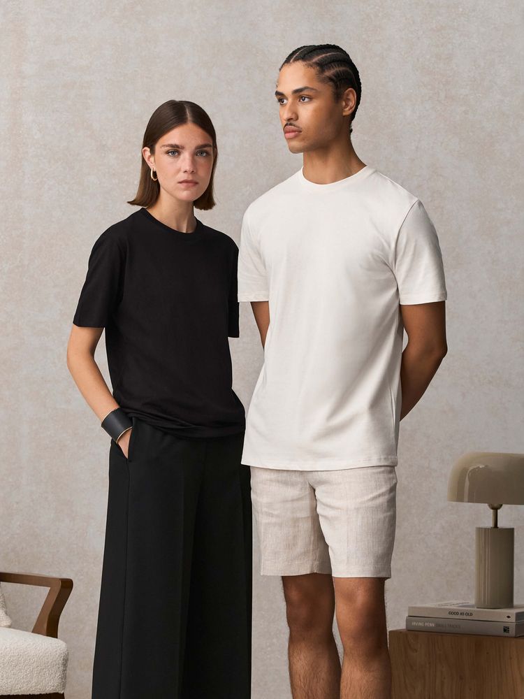 Футболка унисекс Lyam, молочно-белая, размер 3XL