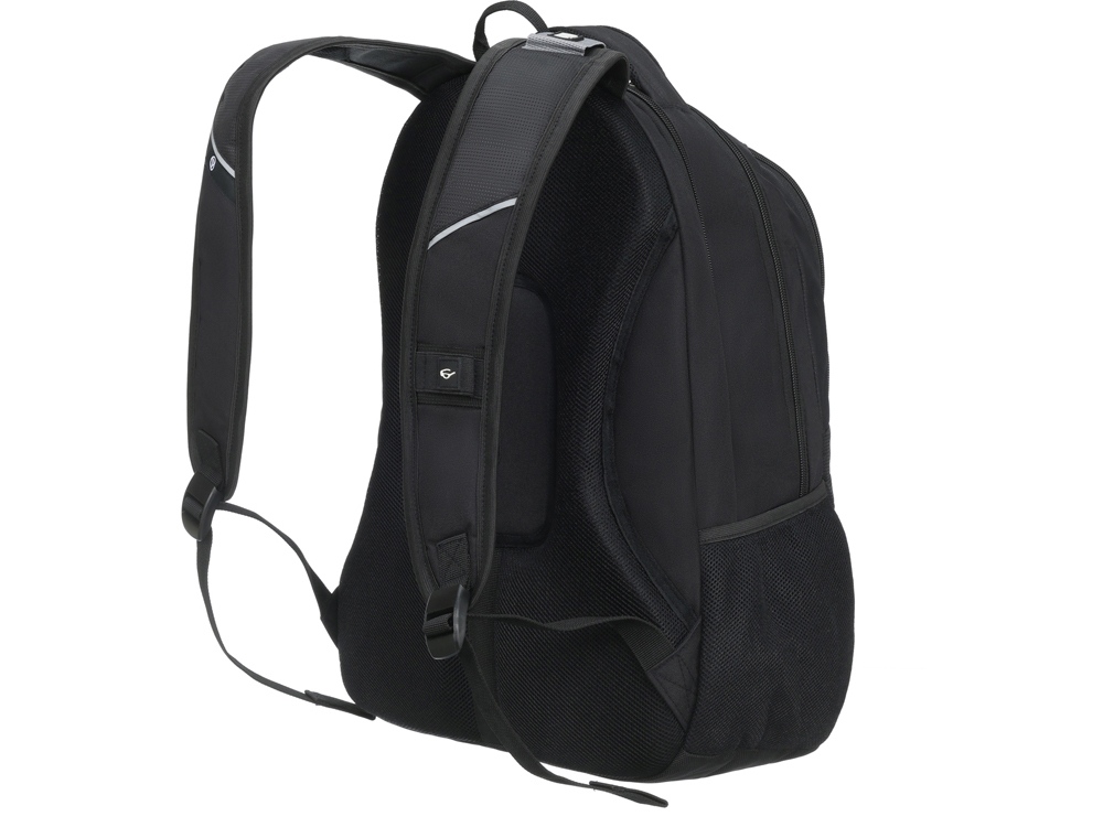 Рюкзак TORBER ПРОРЫВ с отделением для ноутбука 15, чёрный, полиэстер 600D, 35x20x47 см, 33л